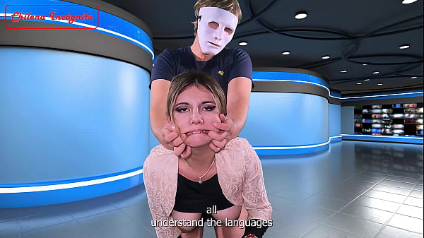 Bromista tira SEMEN en la cara a Reportera en VIVO - Cumshot facial - Public - TRAILER